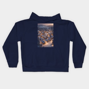 Winter Village Lapland Kids Hoodie